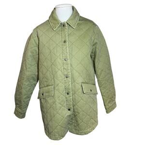 Joie Olive Quilted Jacket